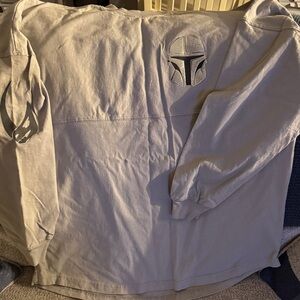 NWOT Disney Star Wars Mandalorian Gray Pullover